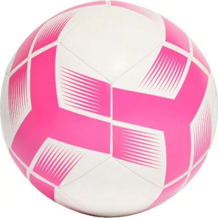 Мяч футбольный Adidas Starlancer Club IB7719 размер 5, бело-розовый