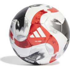Мяч футбольный Adidas TIRO PRO HT2428 размер 5, бело-красный