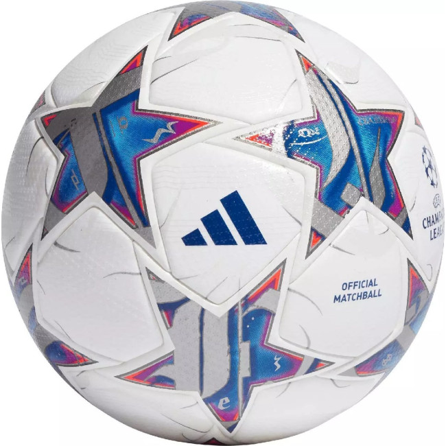Мяч футбольный Adidas Finale PRO IA0953 размер 5, бело-голубой