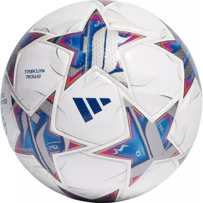 Мяч футбольный Adidas Finale PRO IA0953 размер 5, бело-голубой