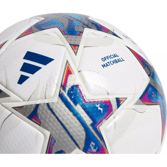 Мяч футбольный Adidas Finale PRO IA0953 размер 5, бело-голубой