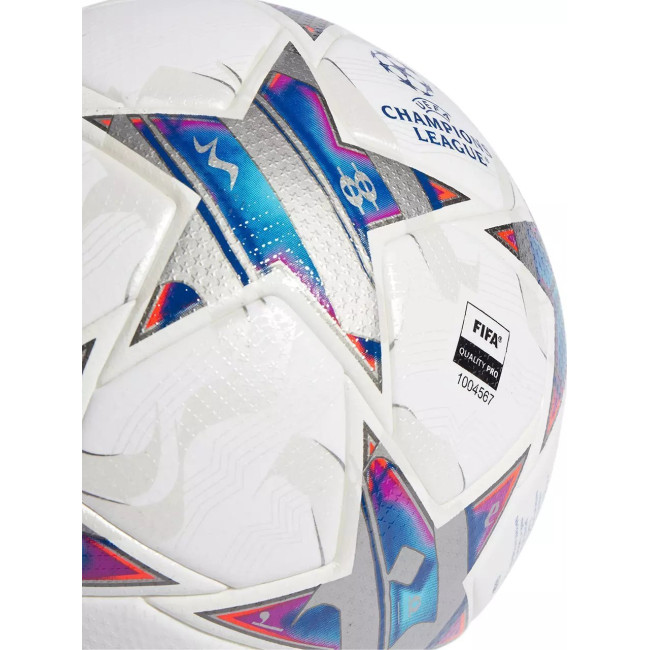 Мяч футбольный Adidas Finale PRO IA0953 размер 5, бело-голубой
