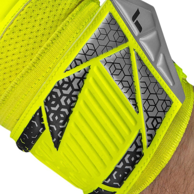 Перчатки вратарские Reusch Attrakt Solid 5570515 2014 г.11, желто-черные