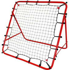 Сетка тренировочная для футбола Enero Rebounder 100 х 100 см, красно-чёрная