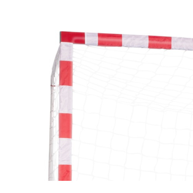 Ворота футбольные Hudora Allround 300x200 см, красно-белые.