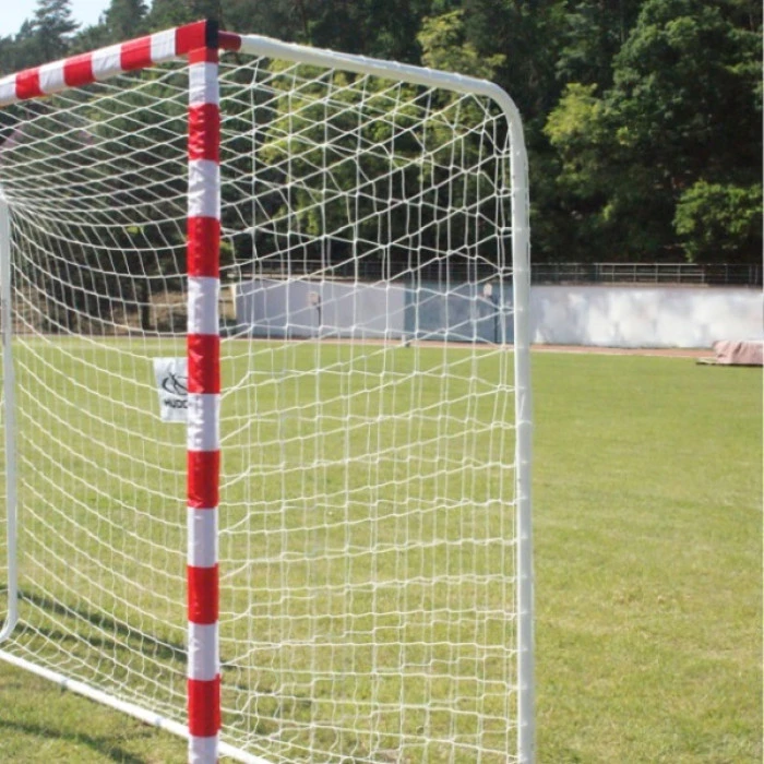Ворота футбольні Hudora Allround 300 x200 см, червоно-білі