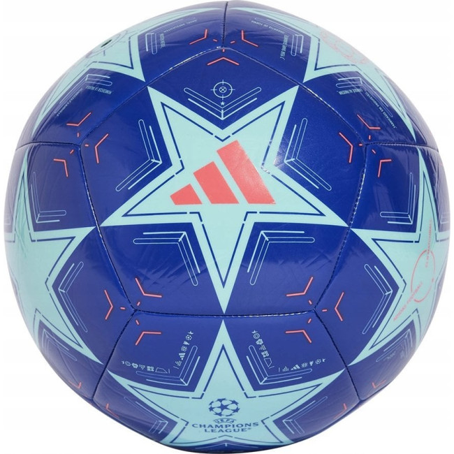 Мяч футбольный Adidas UCL Club IX4066 размер 4, синий