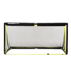 Ворота футбольные BAZOOKAGOAL XL 180x90, черно-желтые
