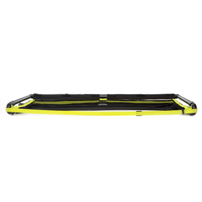 Ворота футбольные BAZOOKAGOAL XL 180x90, черно-желтые