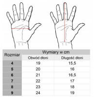 Перчатки вратарские Ligue Guard р. 6, разноцветные