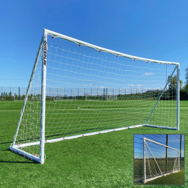 Ворота футбольные QUICKPLAY Q-FOLD 500 x 200 см, белые