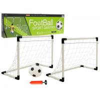 Ворота футбольные детские Ramiz TY6603 143 x 110 x 70 см, черно-белые