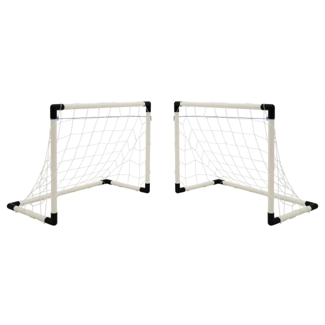 Ворота футбольні дитячі Ramiz TY6603 143 x 110 x 70 см, чорно-білі