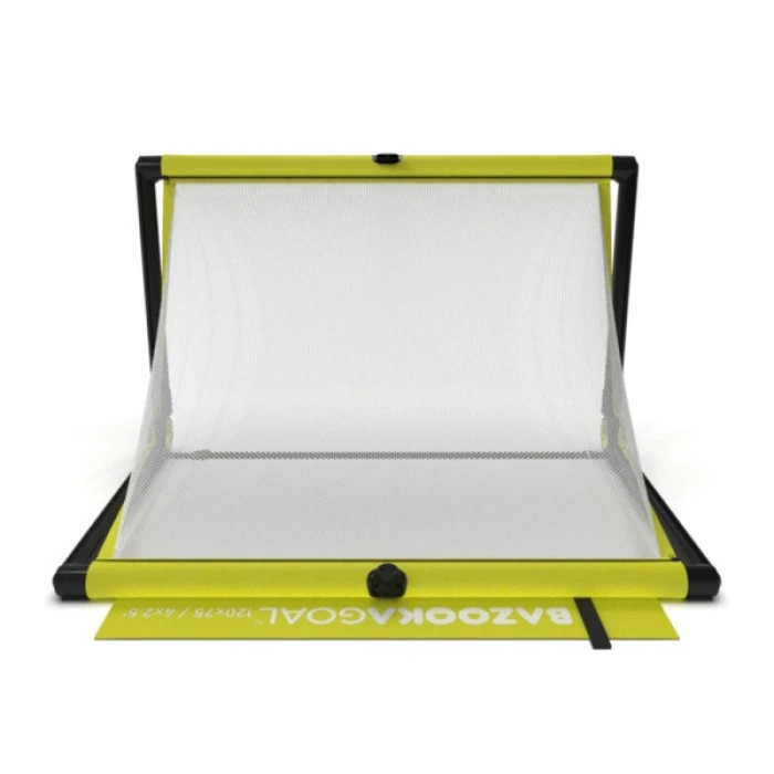 Ворота футбольні BAZOOKAGOAL 120 х 75 см, чорно-жовті