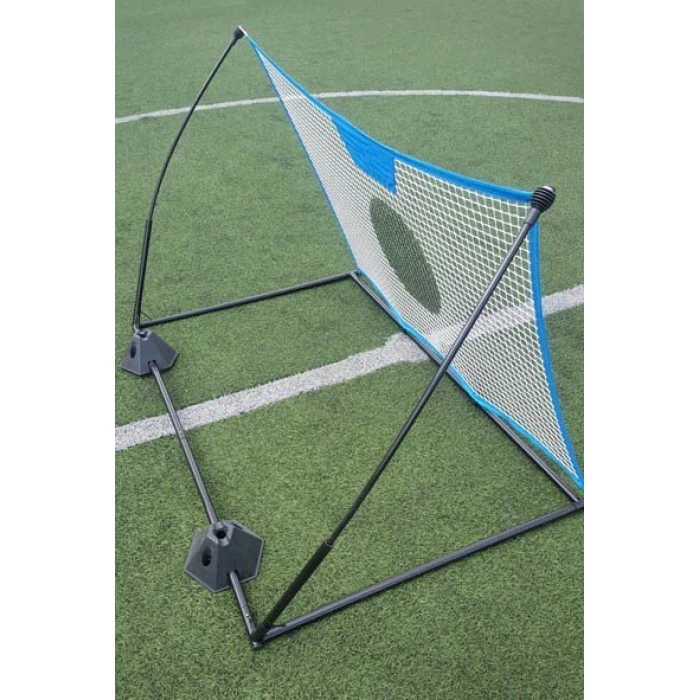 Сетка тренировочная для футбола Yakimasport Orlik Rebounder 150 х 100 см, бело-синяя