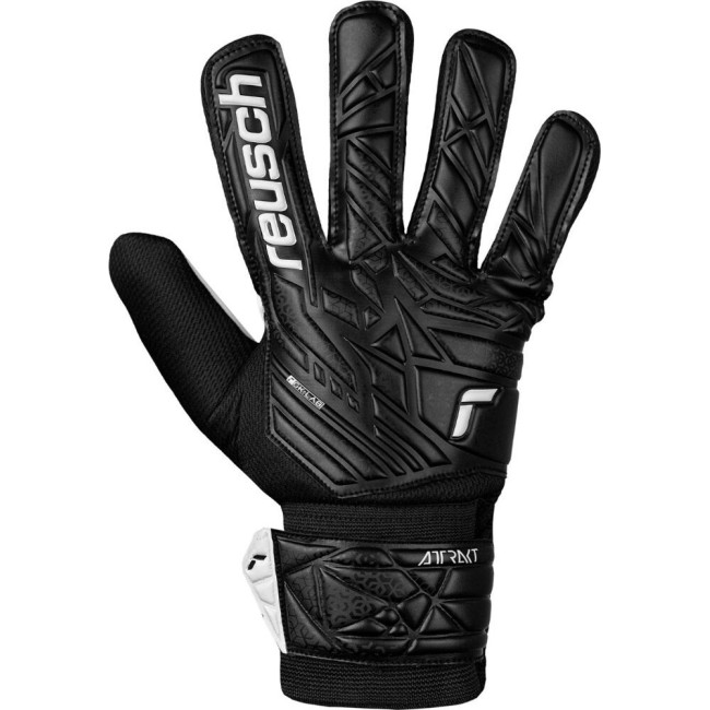 Перчатки вратарские Reusch Attrakt Starter Solid Junior 5572514 7700 г.7, черные