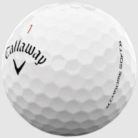 Мячи для гольфа Callaway Supersoft 3 шт, белые