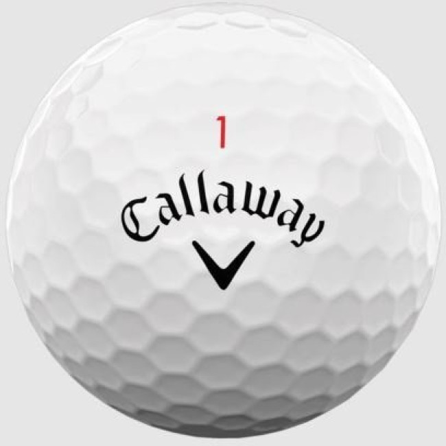 Мячи для гольфа Callaway Supersoft 3 шт, белые