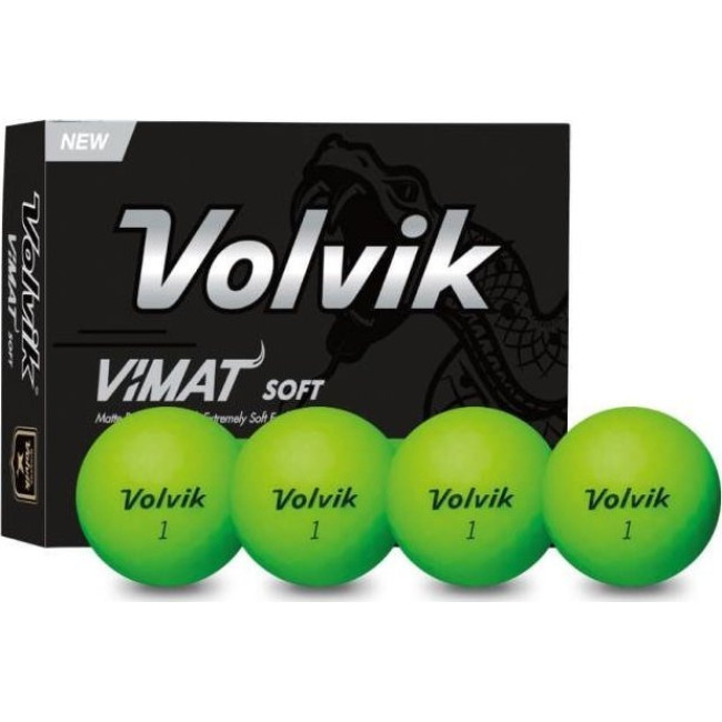 Мячи для гольфа Volvik Vimat Soft 12 шт.