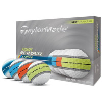 Мячи для гольфа Taylor Made Tour Response Stripe Multi 2025 12 шт, разноцветные
