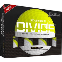 М'ячі для гольфу Srixon Z-Star Divide 12 шт, біло-жовтий