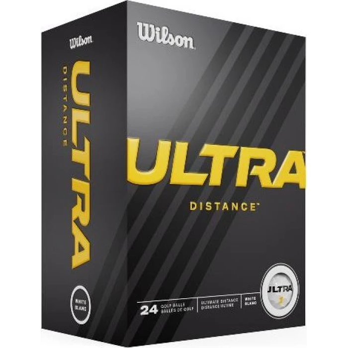 Мячи для гольфа Wilson ULTRA Ultimate Distance 24 шт, белые