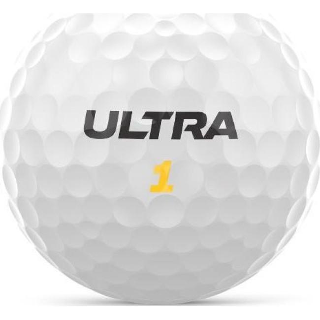 М'ячі для гольфу Wilson ULTRA Ultimate Distance 24 шт, білі