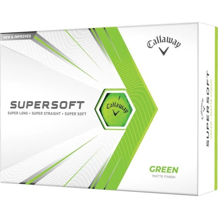 Мячи для гольфа Callaway Supersoft 12 шт.