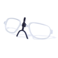 Окуляри захисні з ущільнювачем Global Vision Ballistech-1+RX Anti-Fog, сірі