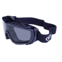 Окуляри захисні з ущільнювачем Global Vision Ballistech-1+RX Anti-Fog, сірі
