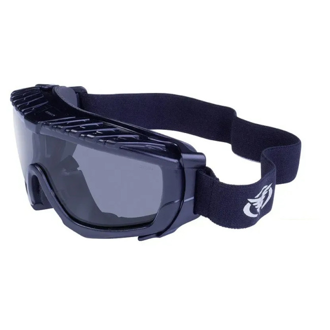 Окуляри захисні з ущільнювачем Global Vision Ballistech-1+RX Anti-Fog, сірі