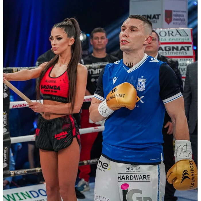 Рукавички боксерські Yakimasport TIGER GOLD V розмір 10 унцій, золотисті