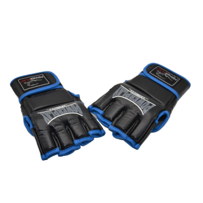 Перчатки MMA PowerPlay 3058 размер M, черно-синие