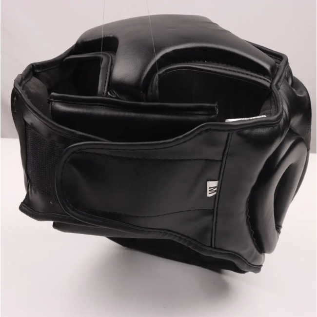 Шлем боксерский закрытый PowerPlay 3048 размер L, черно-белый