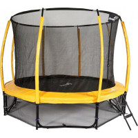 Батут Jumpi Maxy Comfort Plus с внутренней сеткой 10 футов 312 см желтый