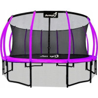 Батут Jumpi Maxy Comfort Plus с внутренней сеткой 14,5 футов 435 см фиолетовый