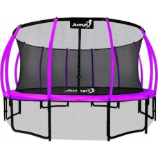 Батут Jumpi Maxy Comfort Plus с внутренней сеткой 14,5 футов 435 см фиолетовый