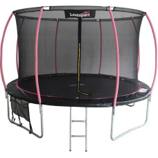 Батут Lean Sport 10654 с внутренней сеткой 16 футов 487 см черно-розовый
