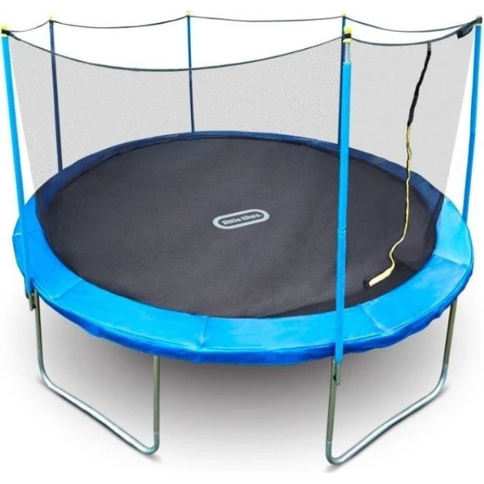 Батут Little Tikes 657078E7C с внутренней сеткой 15 футов 450 см черно-голубой