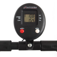 Батут для фитнеса inSPORTline PROFI Digital с перилами 100 см черный