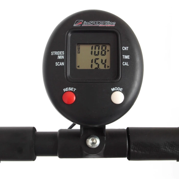 Батут для фитнеса inSPORTline PROFI Digital с перилами 100 см черный