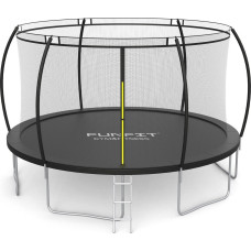 Батут Funfit 3124 с внутренней сеткой 15 футов 465 см черный