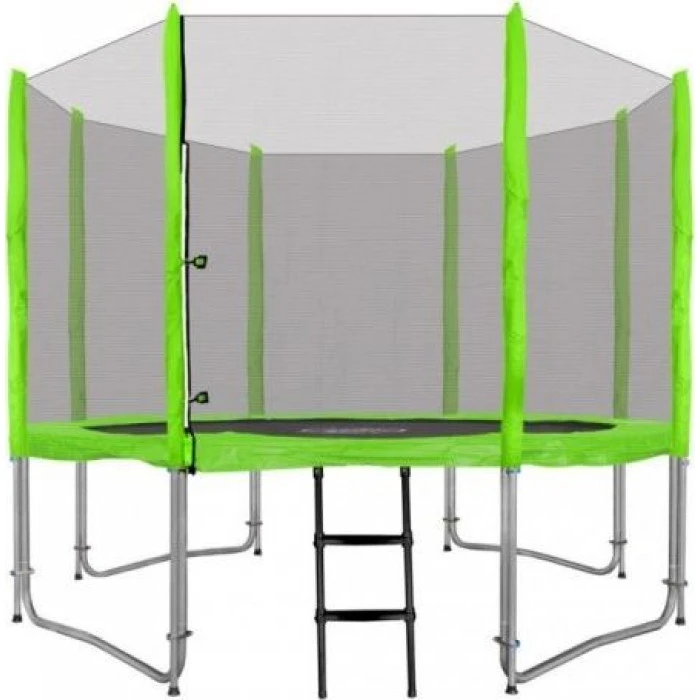 Батут SkyRamiz с наружной сеткой 10 футов 305 см зеленый