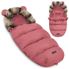 Конверт Elmi Ricokids для коляски и санок, розовый