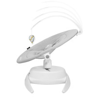 Кресло-качели Lionelo IRIS GREY CONCRETE