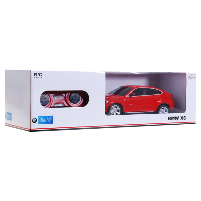 BMW X6 червоний RASTAR модель 1:24 Позашляховик на дистанційному керуванні + пульт
