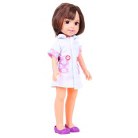 Лялька-медсестра для дітей 3+ Аксесуари для лікаря + Стетоскоп + Термометр + Шприц