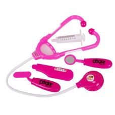 Кукла-медсестра для детей 3+ Аксессуары для врача + Стетоскоп + Термометр + Шприц