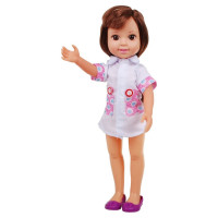 Лялька-медсестра для дітей 3+ Аксесуари для лікаря + Стетоскоп + Термометр + Шприц