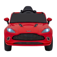 Детская аккумуляторная машинка Aston Martin DBX Красная